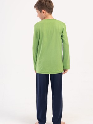 Kids' Boy Asla Supreme O Neck Pyjama Set Kids' Boy Asla Supreme O Neck Pyjama Set