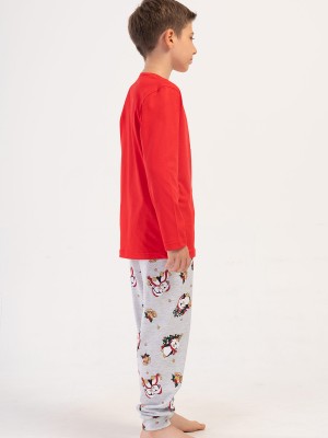 Kids' Boy Gelly Christmas Long Sleeve Pyjama Set Kids' Boy Gelly Christmas Long Sleeve Pyjama Set