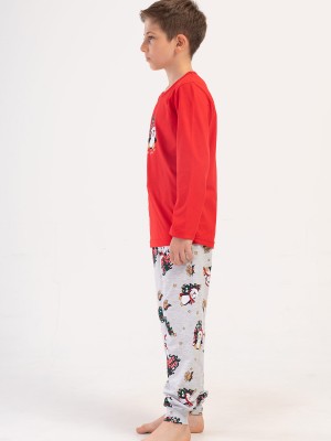 Kids' Boy Gelly Christmas Long Sleeve Pyjama Set Kids' Boy Gelly Christmas Long Sleeve Pyjama Set