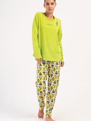 Woman Neon Supreme Big Size Pyjama Set Woman Neon Supreme Big Size Pyjama Set