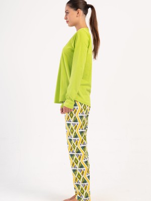 Woman Neon Supreme Big Size Pyjama Set Woman Neon Supreme Big Size Pyjama Set