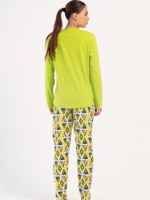 Woman Neon Supreme Big Size Pyjama Set Woman Neon Supreme Big Size Pyjama Set