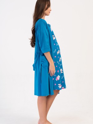 Woman Supreme Una Pregnant Dressing Gown Set Woman Supreme Una Pregnant Dressing Gown Set