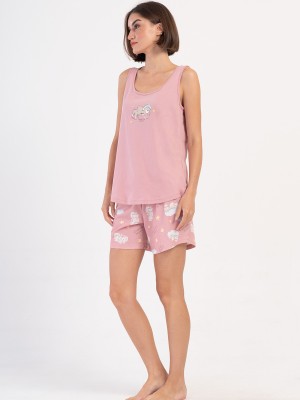 Woman Supreme Sleepy Sleeveless Short Set Woman Supreme Sleepy Sleeveless Short Set