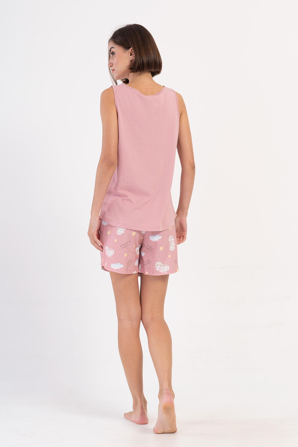 Woman Supreme Sleepy Sleeveless Short Set Woman Supreme Sleepy Sleeveless Short Set