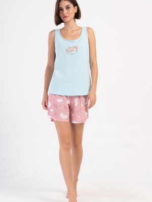 Woman Supreme Sleepy Sleeveless Short Set Woman Supreme Sleepy Sleeveless Short Set