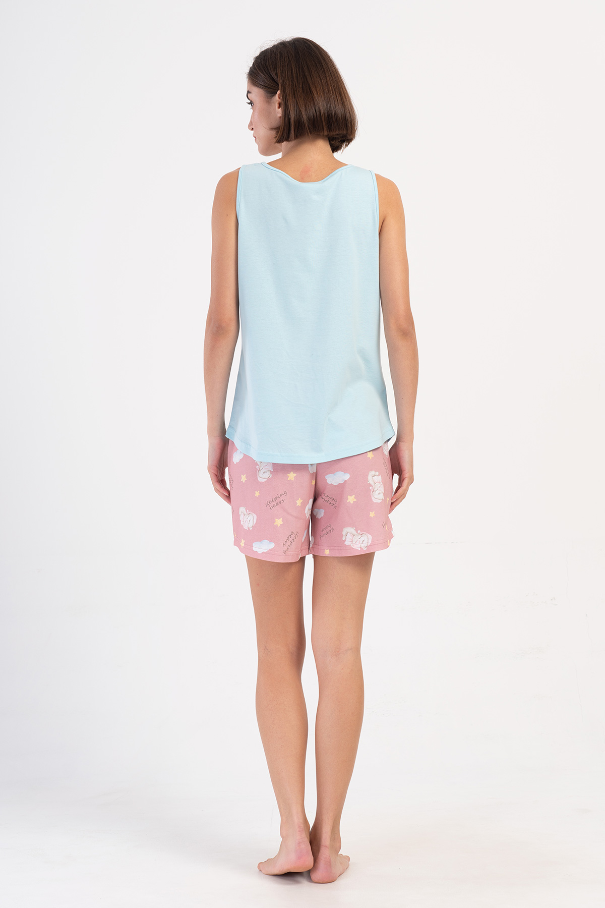 Woman Supreme Sleepy Sleeveless Short Set Woman Supreme Sleepy Sleeveless Short Set
