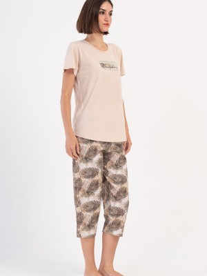 Woman Supreme Pine Capri Set Woman Supreme Pine Capri Set