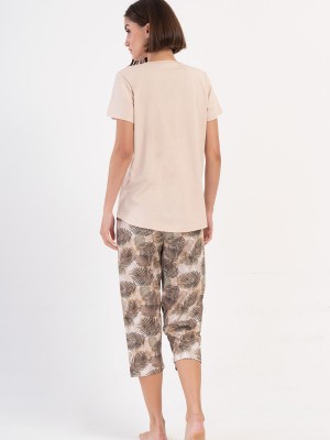 Woman Supreme Pine Capri Set Woman Supreme Pine Capri Set