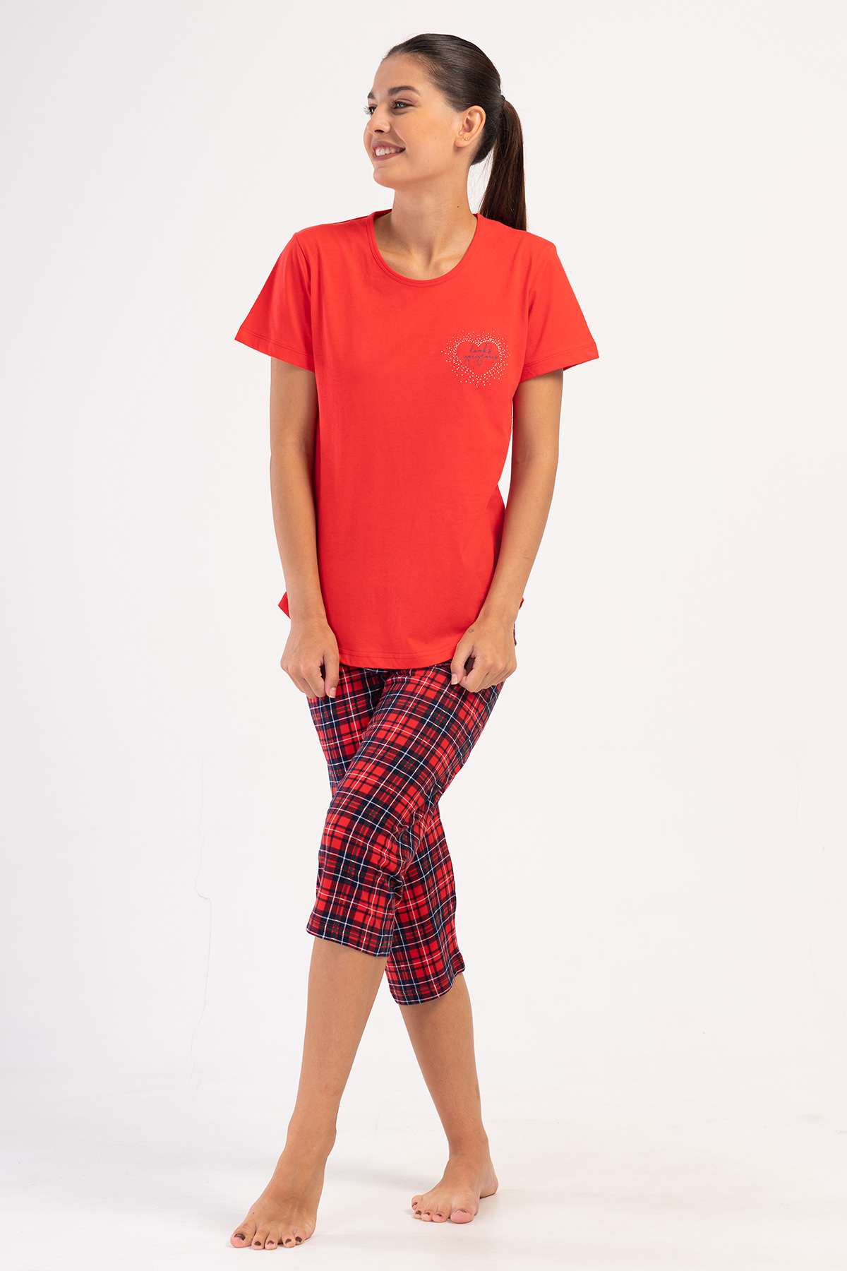 Woman Supreme Scare Capri Set Woman Supreme Scare Capri Set