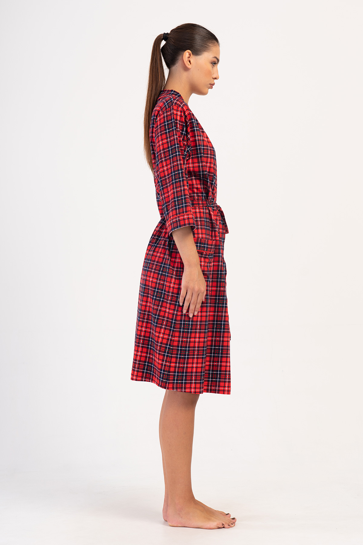 Woman Scarlet Supreme Poor Sleeve Dressing Gown Woman Scarlet Supreme Poor Sleeve Dressing Gown