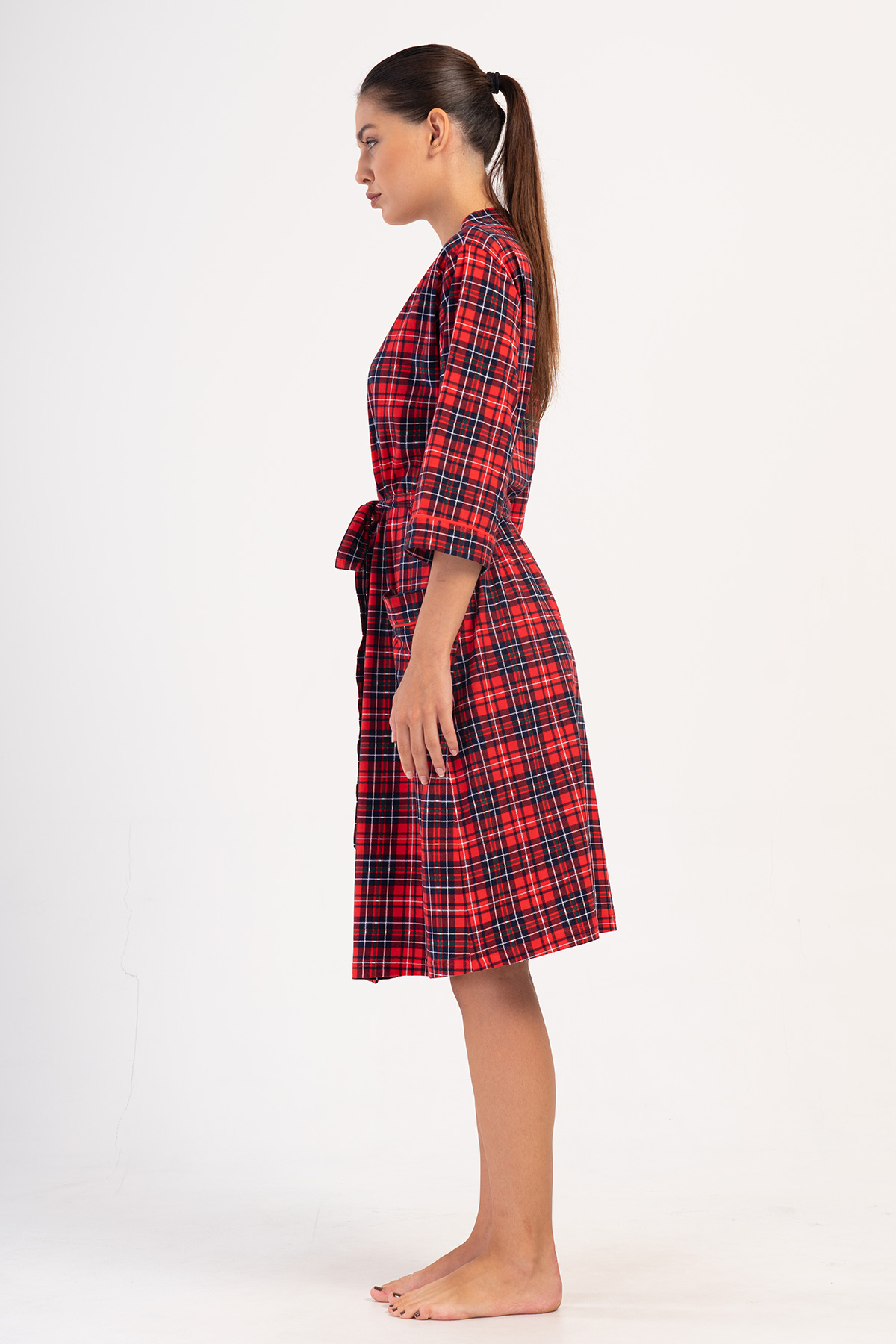 Woman Scarlet Supreme Poor Sleeve Dressing Gown Woman Scarlet Supreme Poor Sleeve Dressing Gown