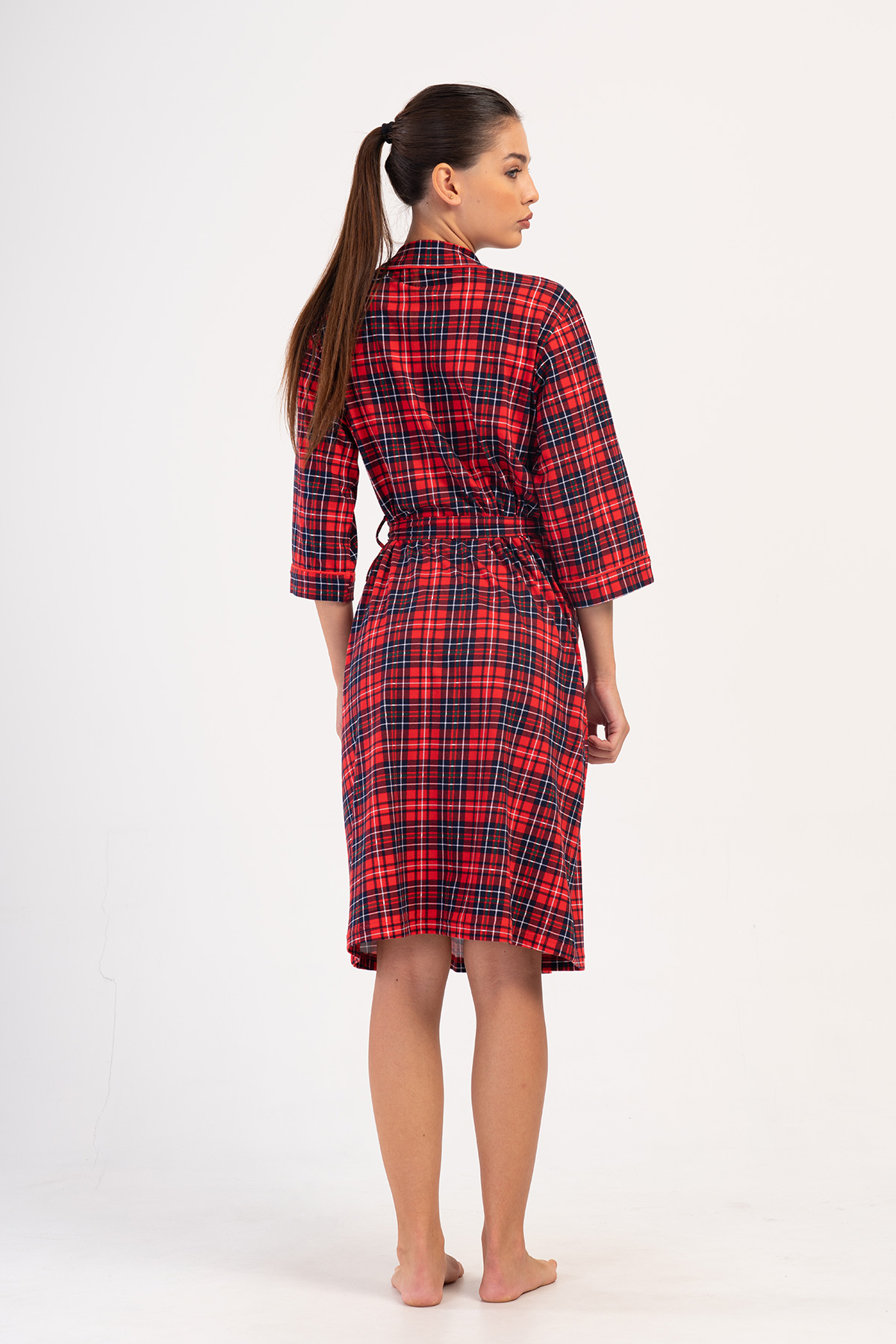 Woman Scarlet Supreme Poor Sleeve Dressing Gown Woman Scarlet Supreme Poor Sleeve Dressing Gown