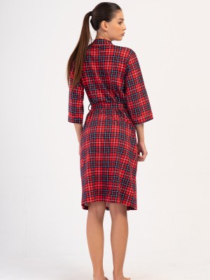 Woman Scarlet Supreme Poor Sleeve Dressing Gown Woman Scarlet Supreme Poor Sleeve Dressing Gown