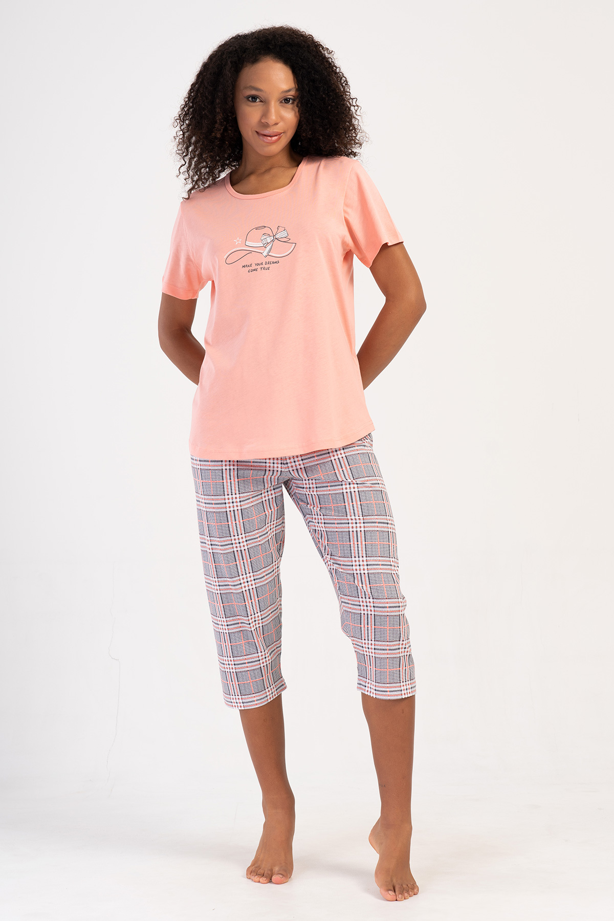 Woman Supreme Big Size Ferra Capri Set Woman Supreme Big Size Ferra Capri Set