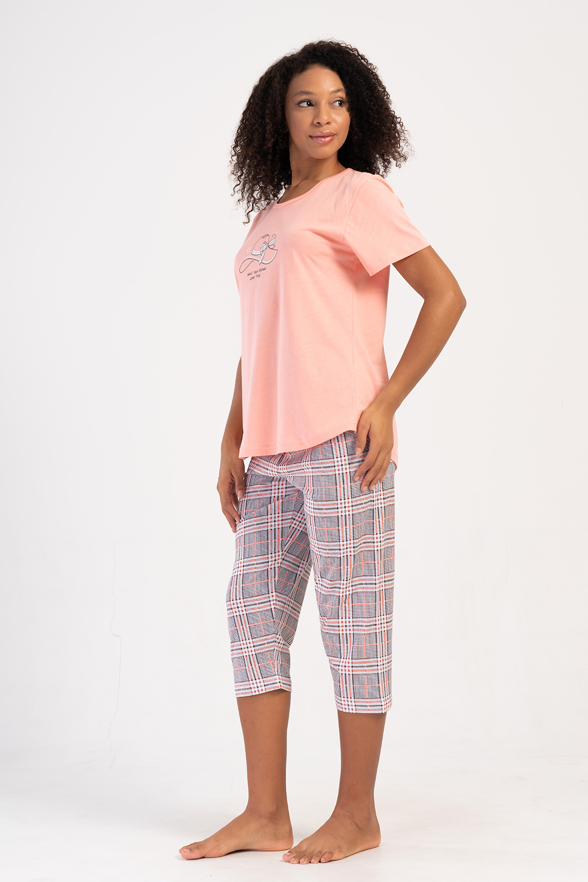 Woman Supreme Big Size Ferra Capri Set Woman Supreme Big Size Ferra Capri Set