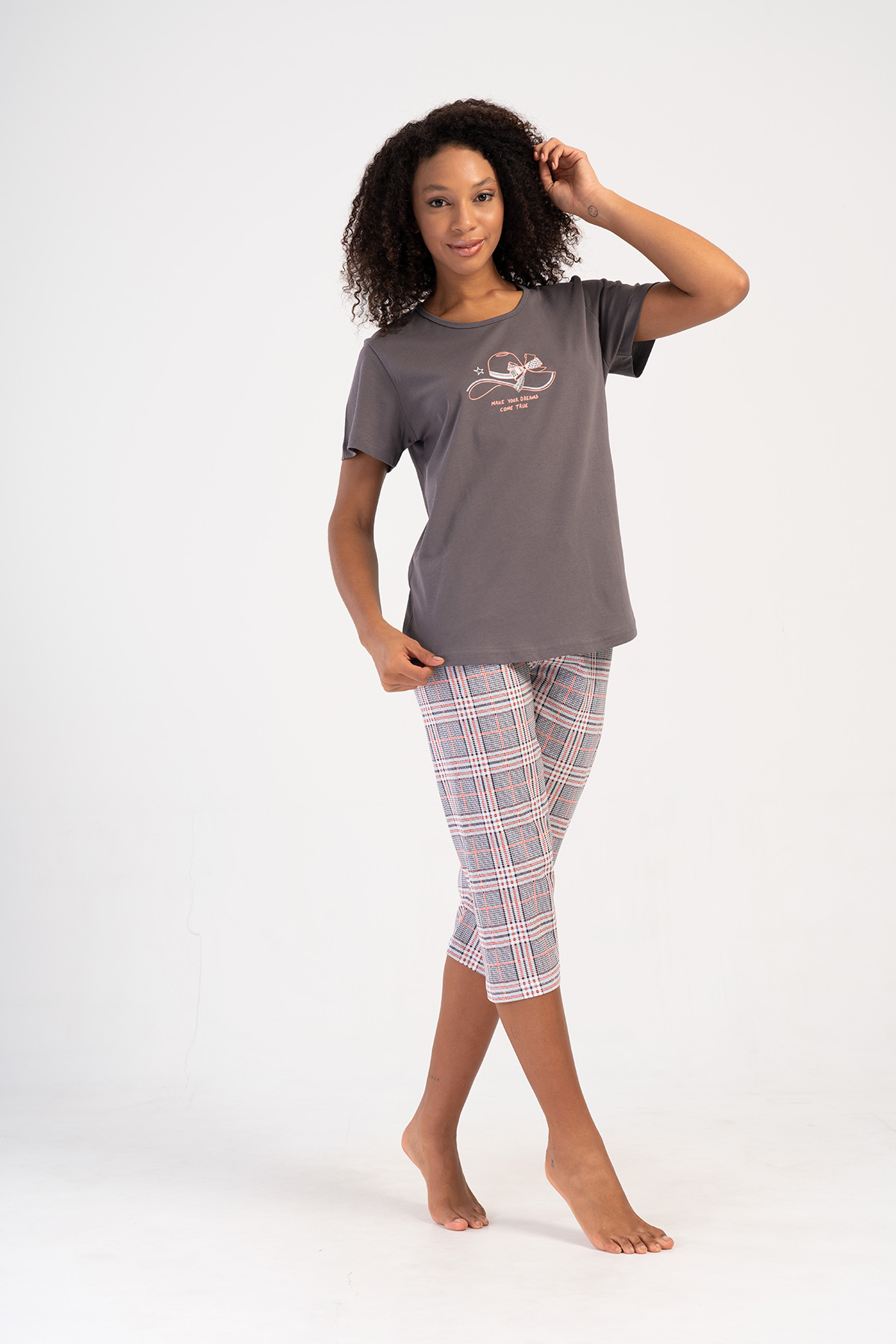 Woman Supreme Big Size Ferra Capri Set Woman Supreme Big Size Ferra Capri Set
