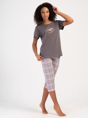 Woman Supreme Big Size Ferra Capri Set Woman Supreme Big Size Ferra Capri Set