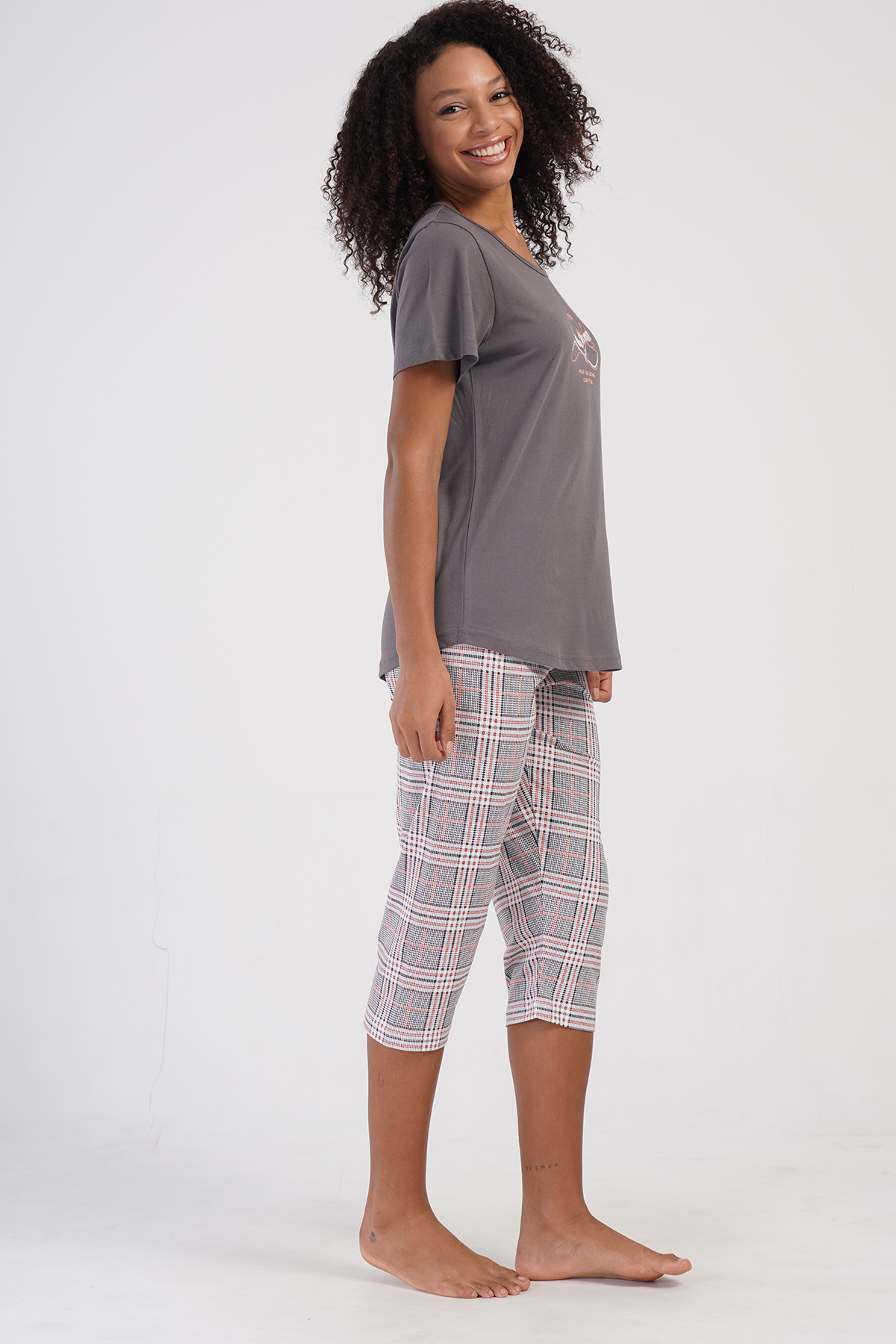 Woman Supreme Big Size Ferra Capri Set Woman Supreme Big Size Ferra Capri Set
