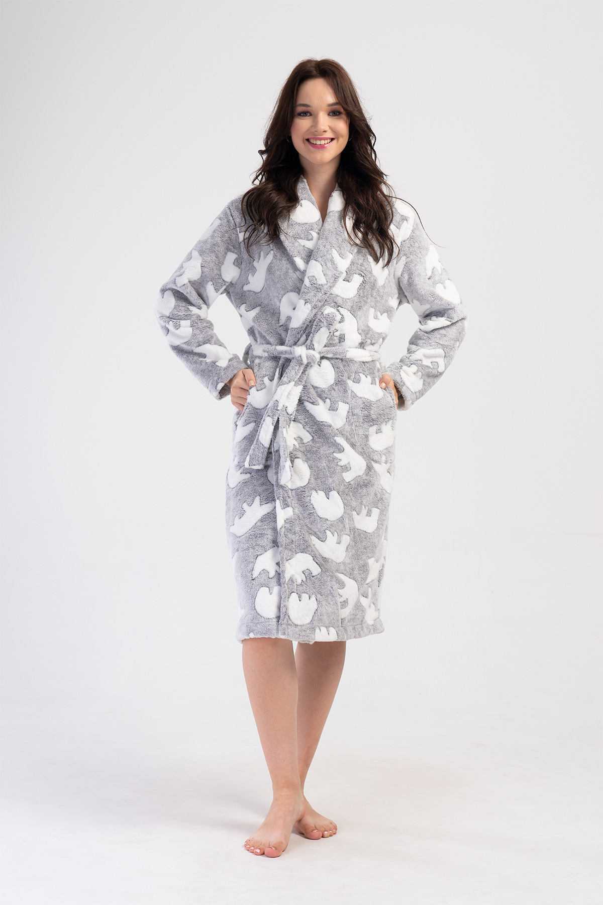 Woman Jessa Ultrasoft Dressing Gown Woman Jessa Ultrasoft Dressing Gown