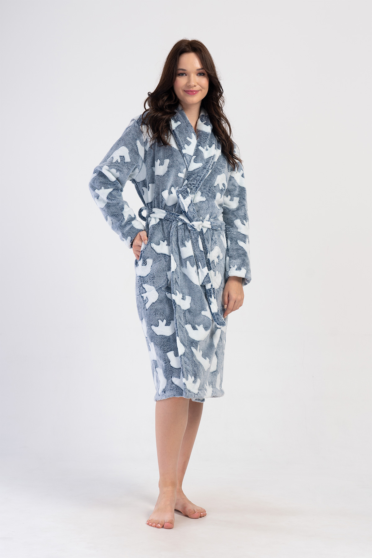 Woman Jessa Ultrasoft Dressing Gown Woman Jessa Ultrasoft Dressing Gown