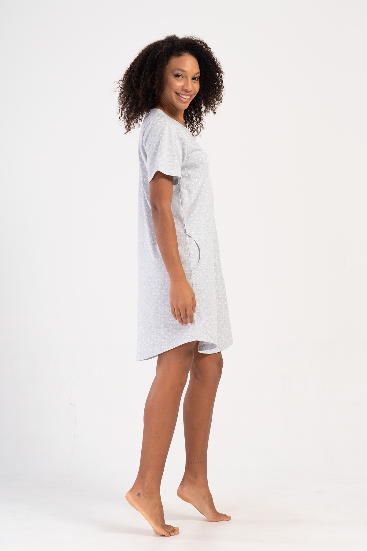 Woman Supreme Big Size Vela O Neck Tunic Woman Supreme Big Size Vela O Neck Tunic