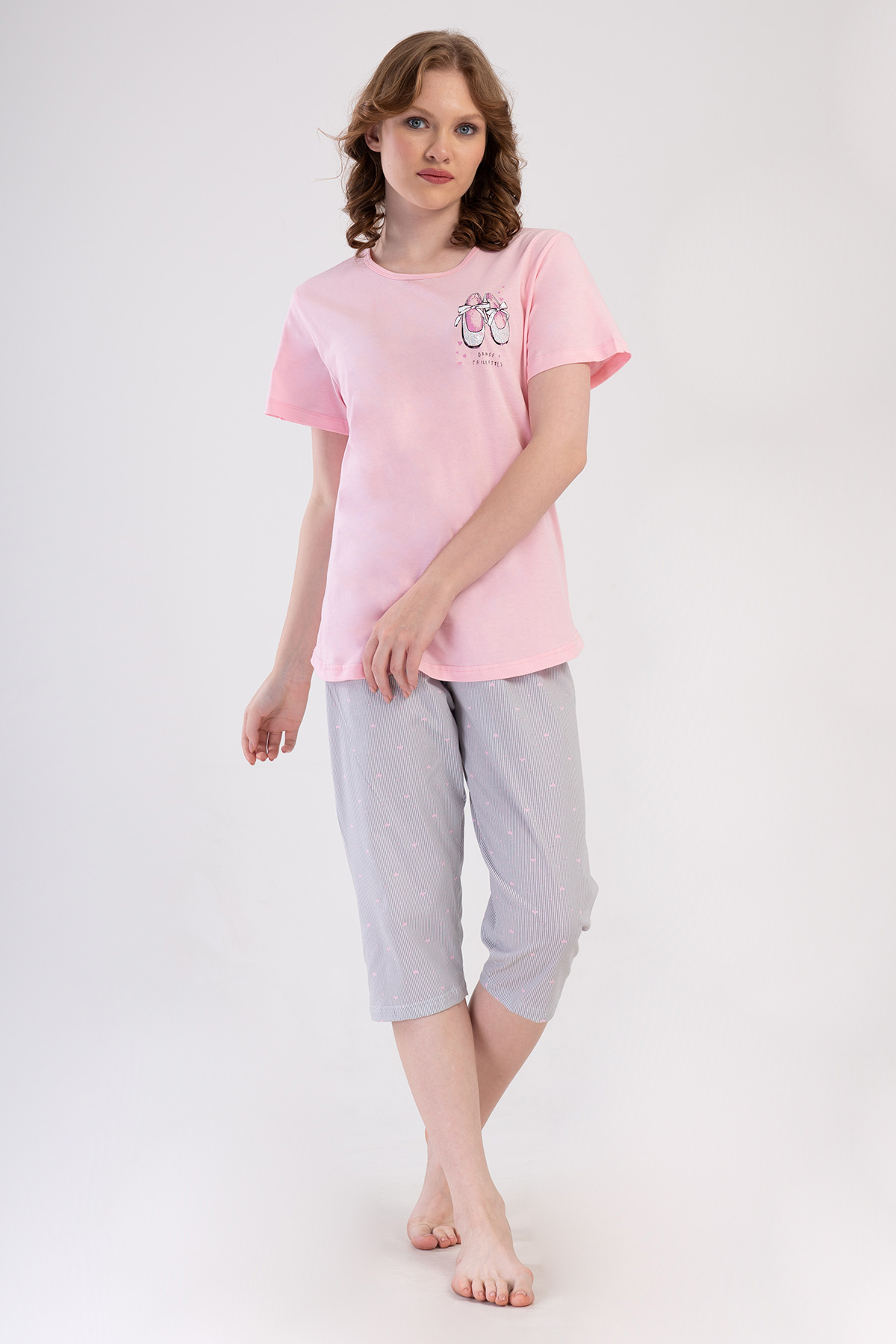 Woman Supreme Big Size Veda Capri Set Woman Supreme Big Size Veda Capri Set