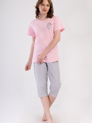 Woman Supreme Big Size Veda Capri Set Woman Supreme Big Size Veda Capri Set