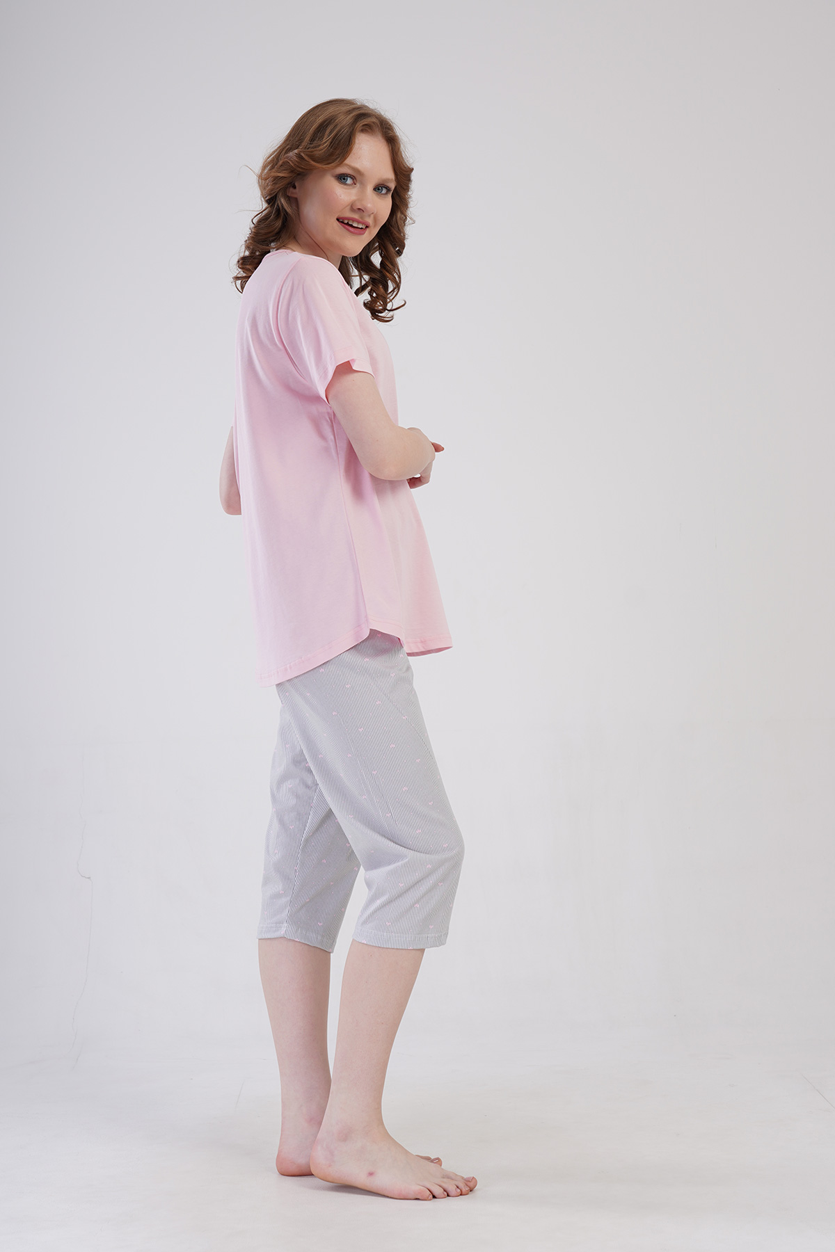 Woman Supreme Big Size Veda Capri Set Woman Supreme Big Size Veda Capri Set