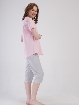 Woman Supreme Big Size Veda Capri Set Woman Supreme Big Size Veda Capri Set