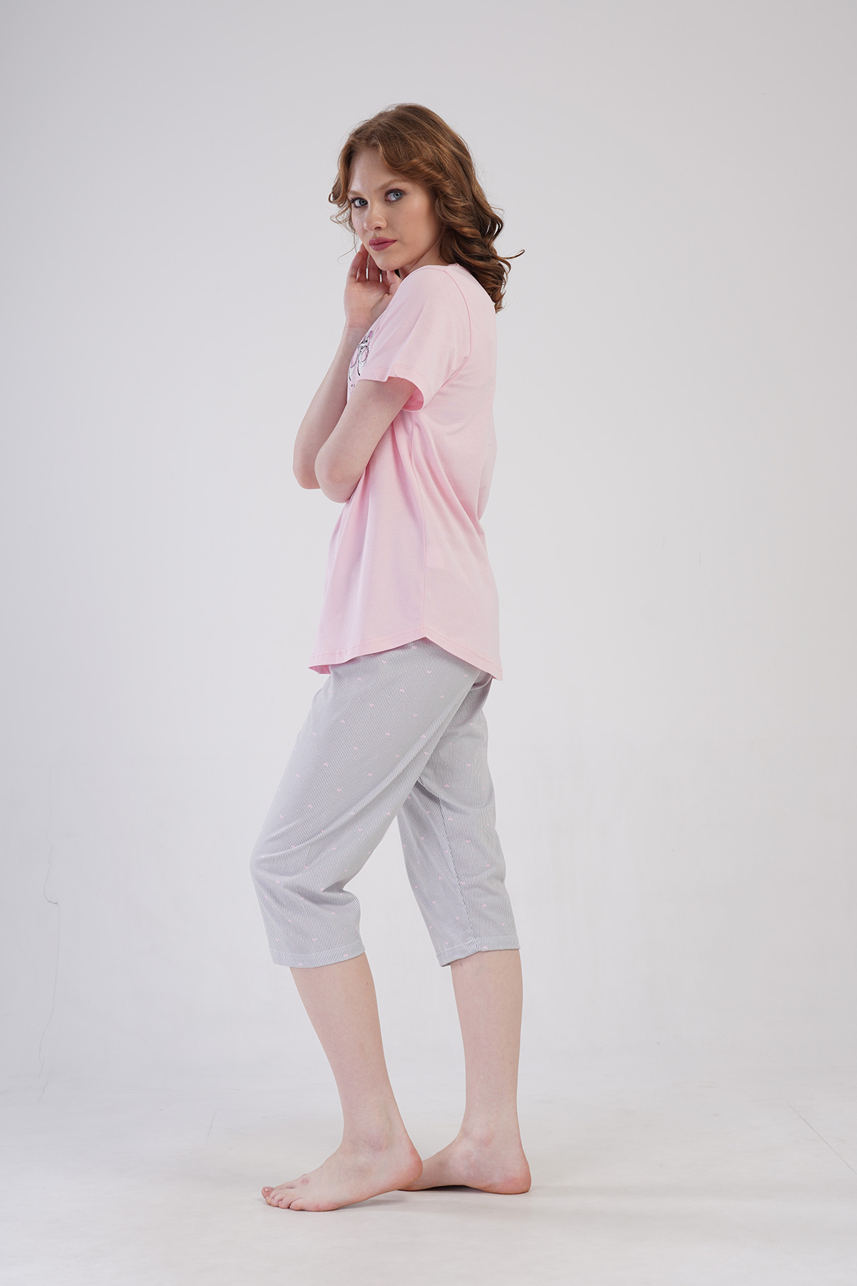 Woman Supreme Big Size Veda Capri Set Woman Supreme Big Size Veda Capri Set