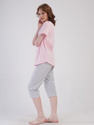 Woman Supreme Big Size Veda Capri Set Woman Supreme Big Size Veda Capri Set
