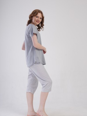 Woman Supreme Big Size Veda Capri Set Woman Supreme Big Size Veda Capri Set