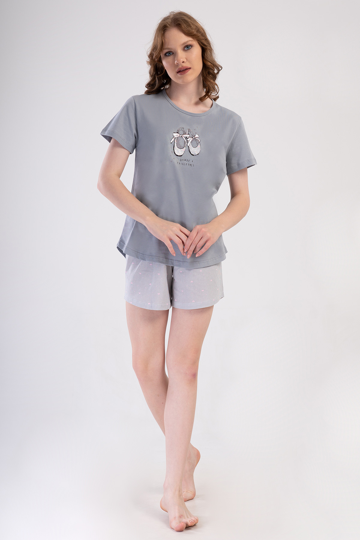 Woman Supreme Veda Short Sleeve Short Set Woman Supreme Veda Short Sleeve Short Set