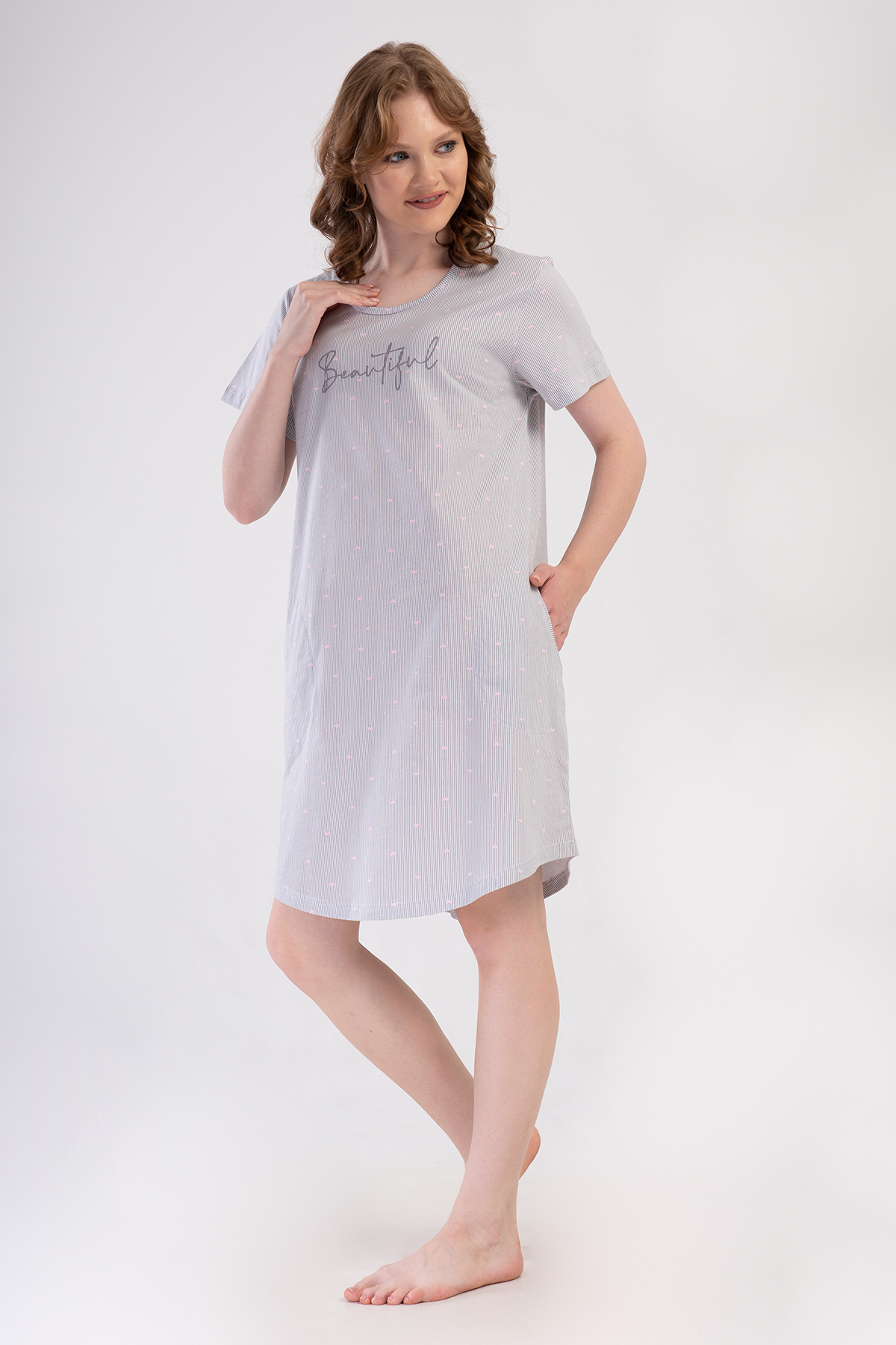 Woman Supreme Big Size Vesa Short Sleeve Tunic Woman Supreme Big Size Vesa Short Sleeve Tunic
