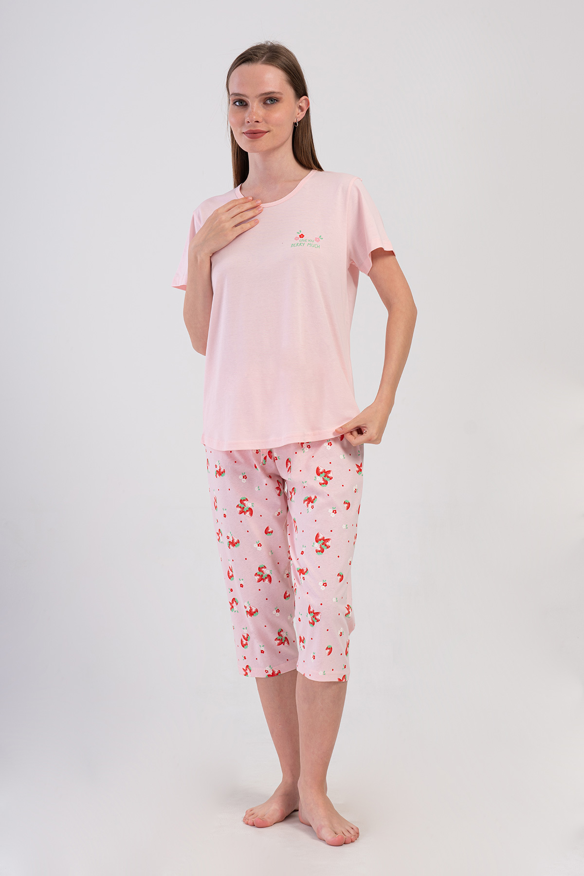 Woman Supreme Big Size Geda Capri Set Woman Supreme Big Size Geda Capri Set