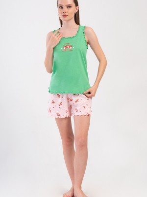 Woman Supreme Geda Sleeveless Short Set Woman Supreme Geda Sleeveless Short Set