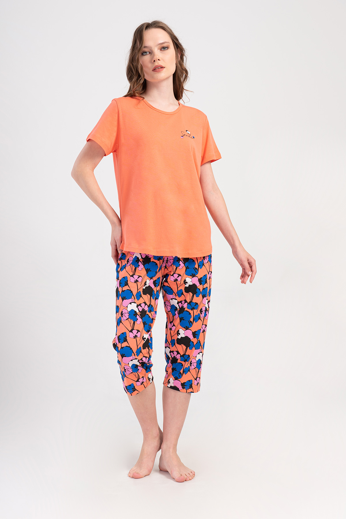 Woman Supreme Big Size Saqa Capri Set Woman Supreme Big Size Saqa Capri Set