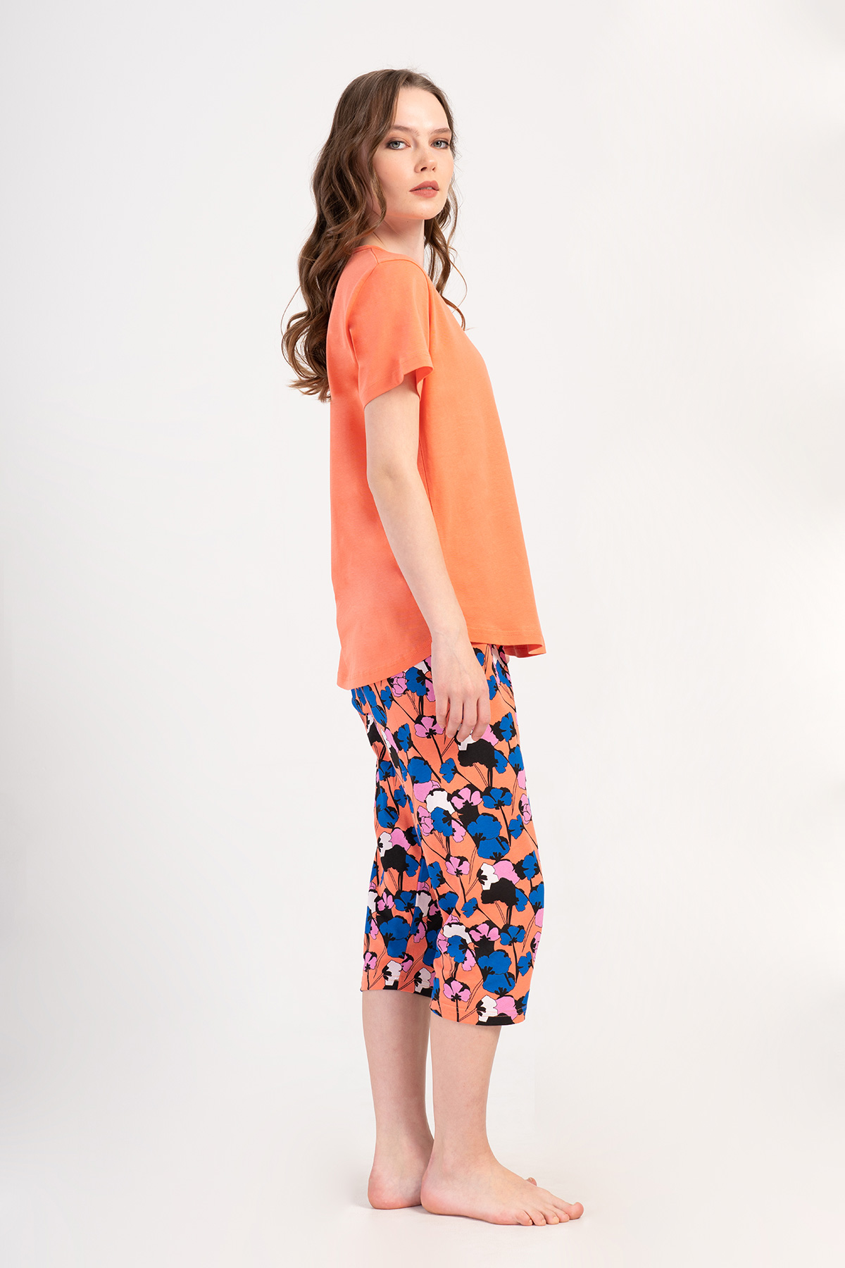 Woman Supreme Big Size Saqa Capri Set Woman Supreme Big Size Saqa Capri Set