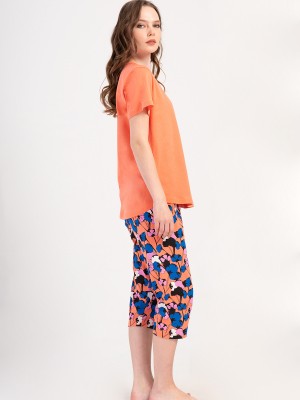Woman Supreme Big Size Saqa Capri Set Woman Supreme Big Size Saqa Capri Set