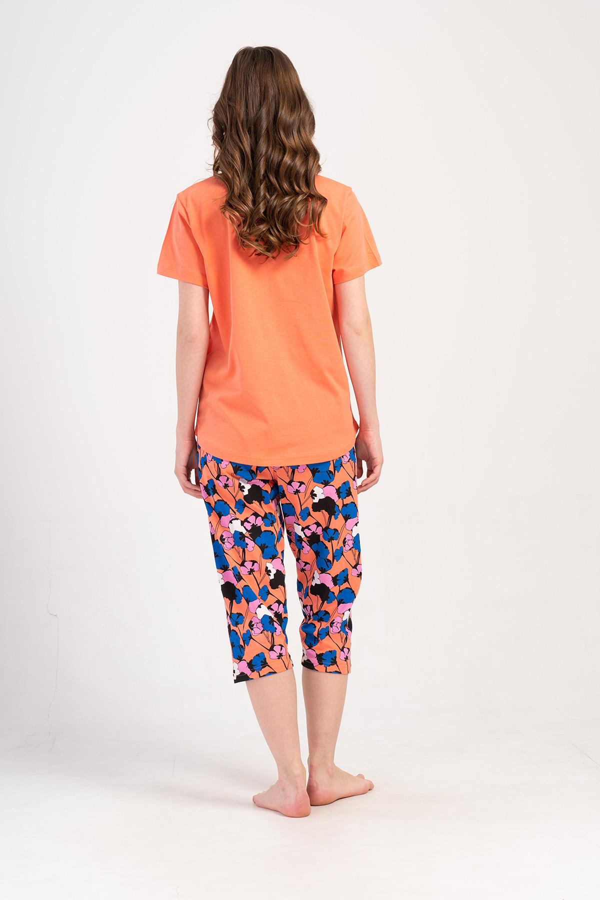 Woman Supreme Big Size Saqa Capri Set Woman Supreme Big Size Saqa Capri Set