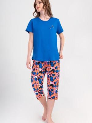 Woman Supreme Big Size Saqa Capri Set Woman Supreme Big Size Saqa Capri Set