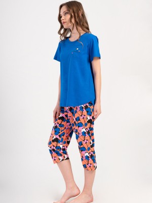 Woman Supreme Big Size Saqa Capri Set Woman Supreme Big Size Saqa Capri Set