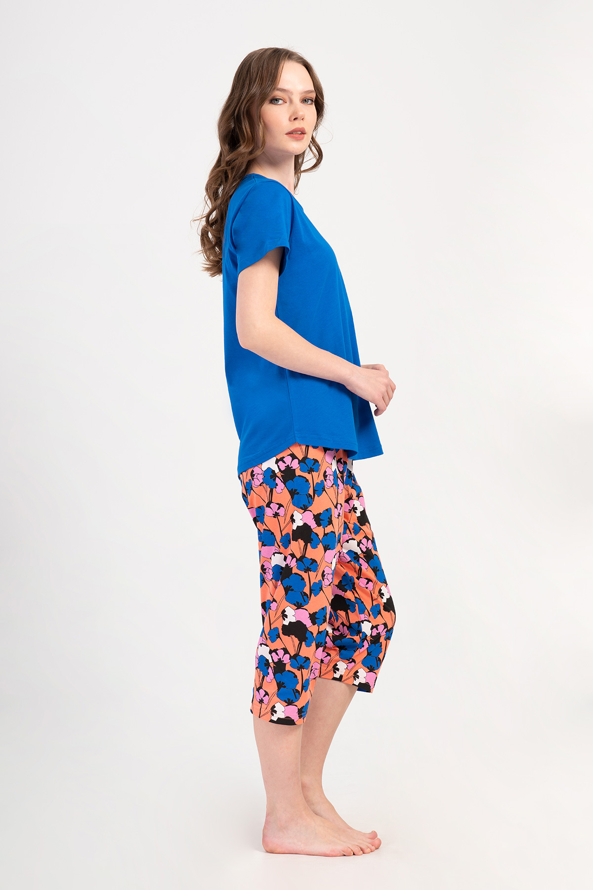 Woman Supreme Big Size Saqa Capri Set Woman Supreme Big Size Saqa Capri Set