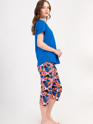 Woman Supreme Big Size Saqa Capri Set Woman Supreme Big Size Saqa Capri Set
