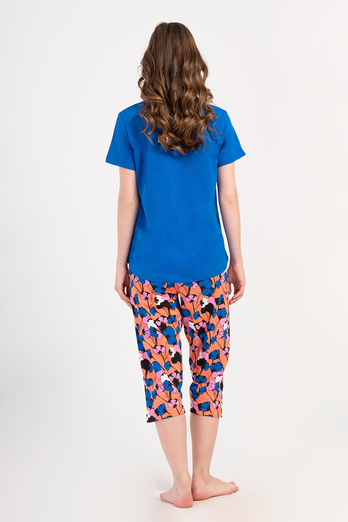 Woman Supreme Big Size Saqa Capri Set Woman Supreme Big Size Saqa Capri Set