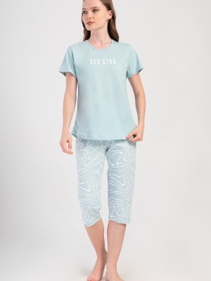 Woman Supreme Sea Star Capri Set Woman Supreme Sea Star Capri Set