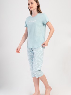 Woman Supreme Sea Star Capri Set Woman Supreme Sea Star Capri Set