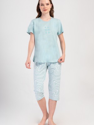 Woman Supreme Big Size Sea Star Capri Set Woman Supreme Big Size Sea Star Capri Set