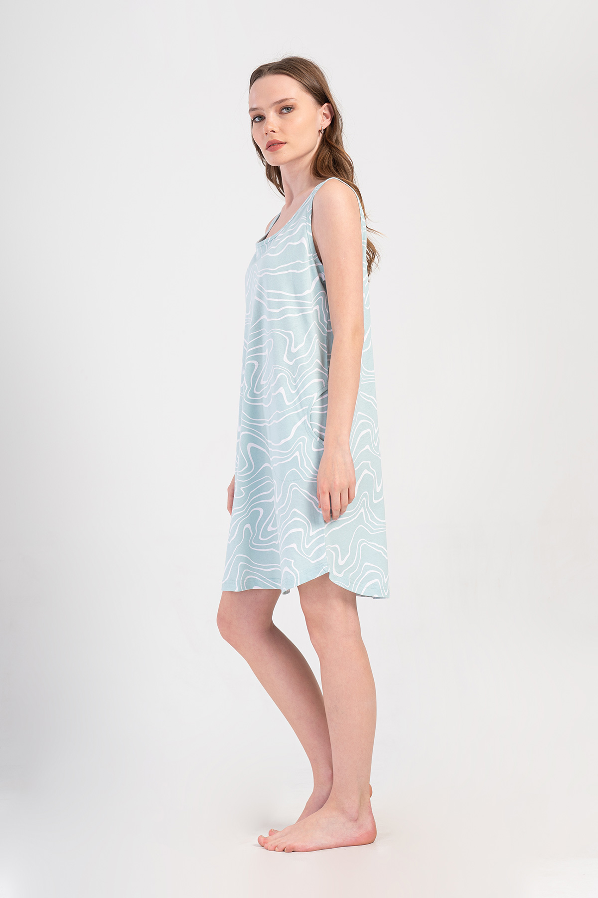 Woman Supreme Sea Star Sleeveless Tunic Woman Supreme Sea Star Sleeveless Tunic